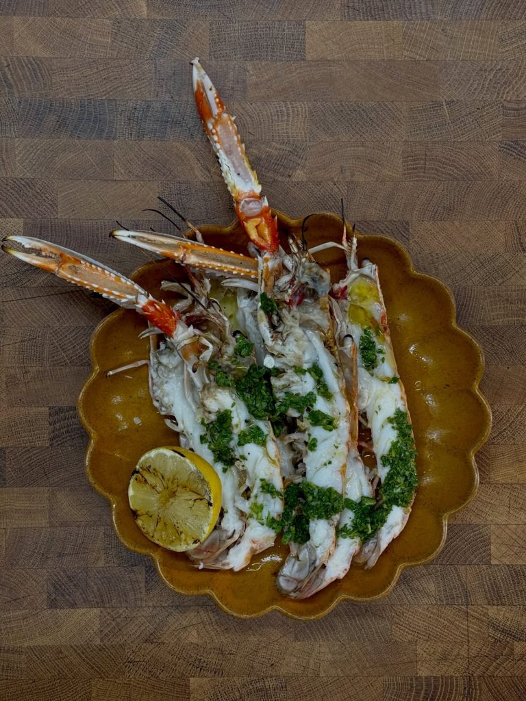 Langos, straight out the Inka charcoal oven, burnt lemon butter &amp; gremolata. One of the plates on our Spring dinner menu 💛🦐 @just_hooked_skye_ 
All available tables are bookable via our website. Tables are released 2 weeks in advance, every Tuesday at 12pm
Current availability:
Tuesday 14th April: Table for 2 at 7 or 7.45 
Wednesday 15th April: Table for 2 at 7
Thursday 16th April: Table for up to 4 at 6.15, 7 or 7.45
Friday 17th April: Table for 2 at 6.15 or 7
Tuesday 21st April Table for 2 at 7.45
Wednesday 22nd April: Table for 2 at 7.45
Friday 24th April: Table for up to 4 at 6.15 or 7.45